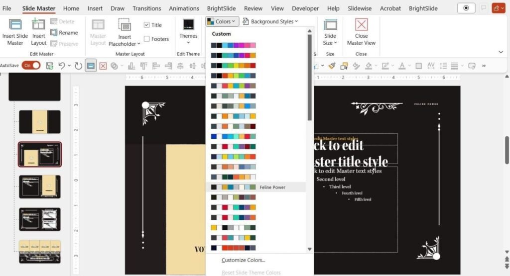 Formater - Couleurs