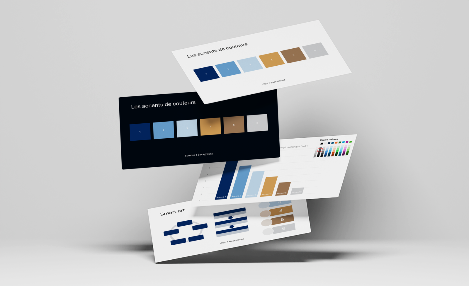 Testeur de couleur de palette PowerPoint