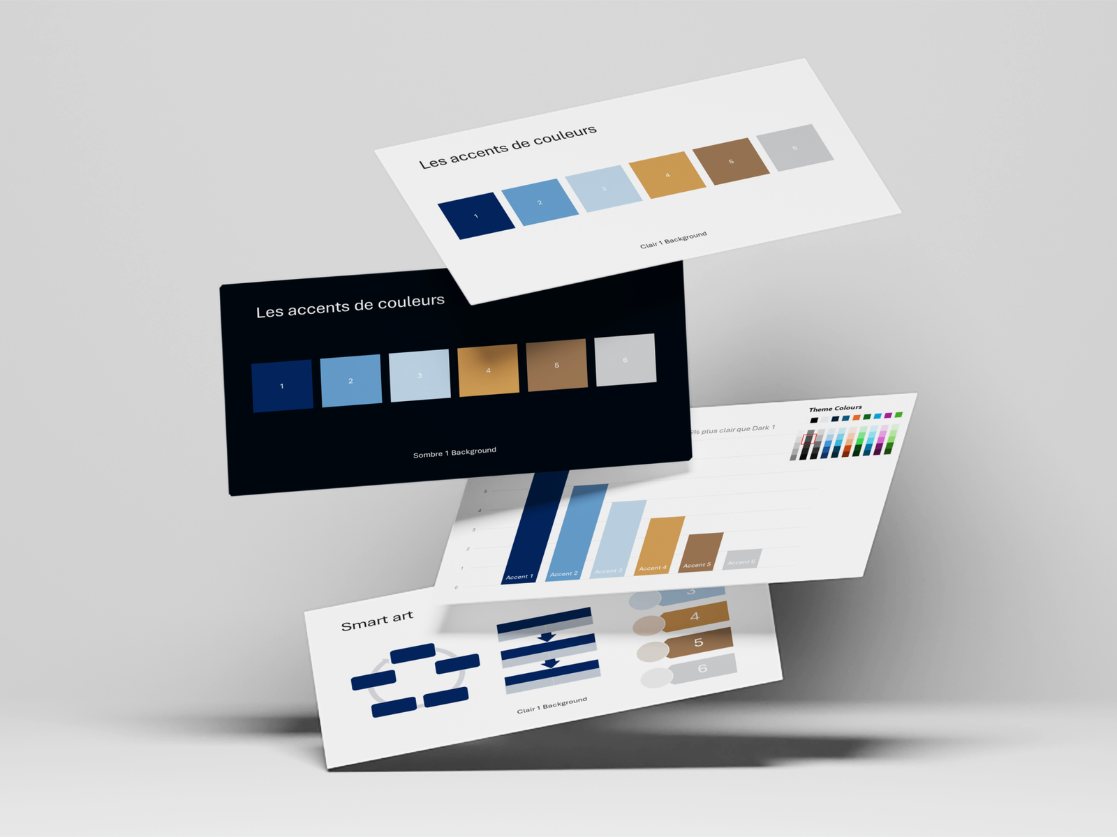 Testeur de couleur de palette PowerPoint