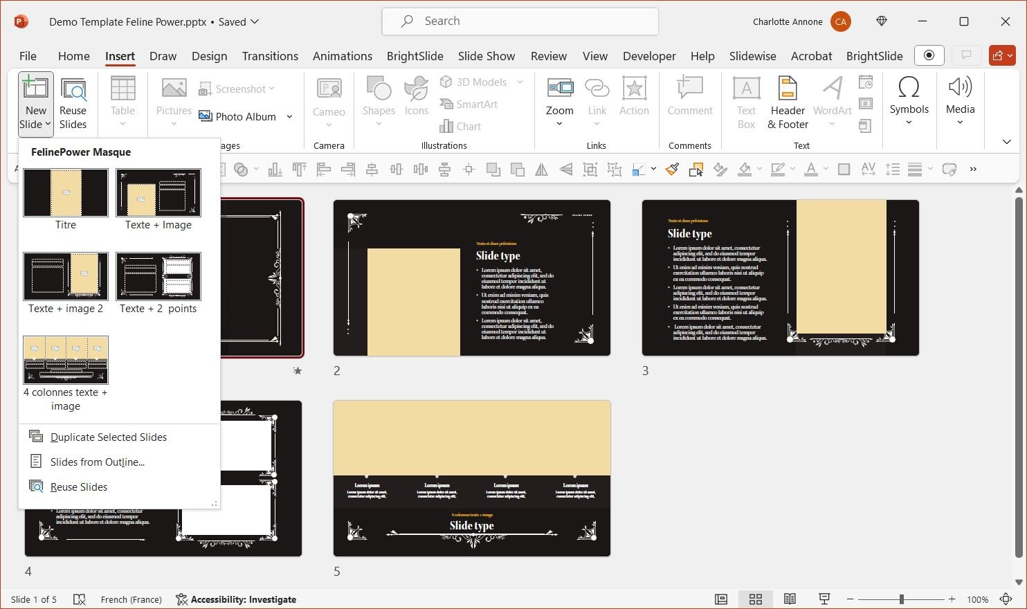 Demo template powerpoint