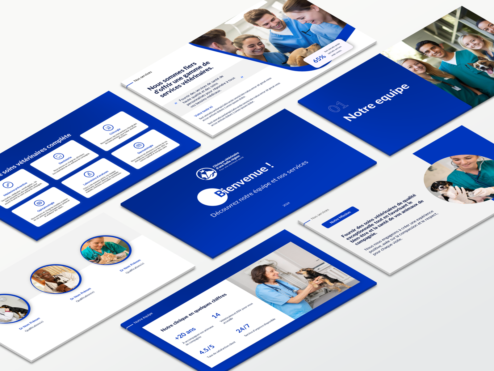 [Template product] Presentation de la clinique mockup.