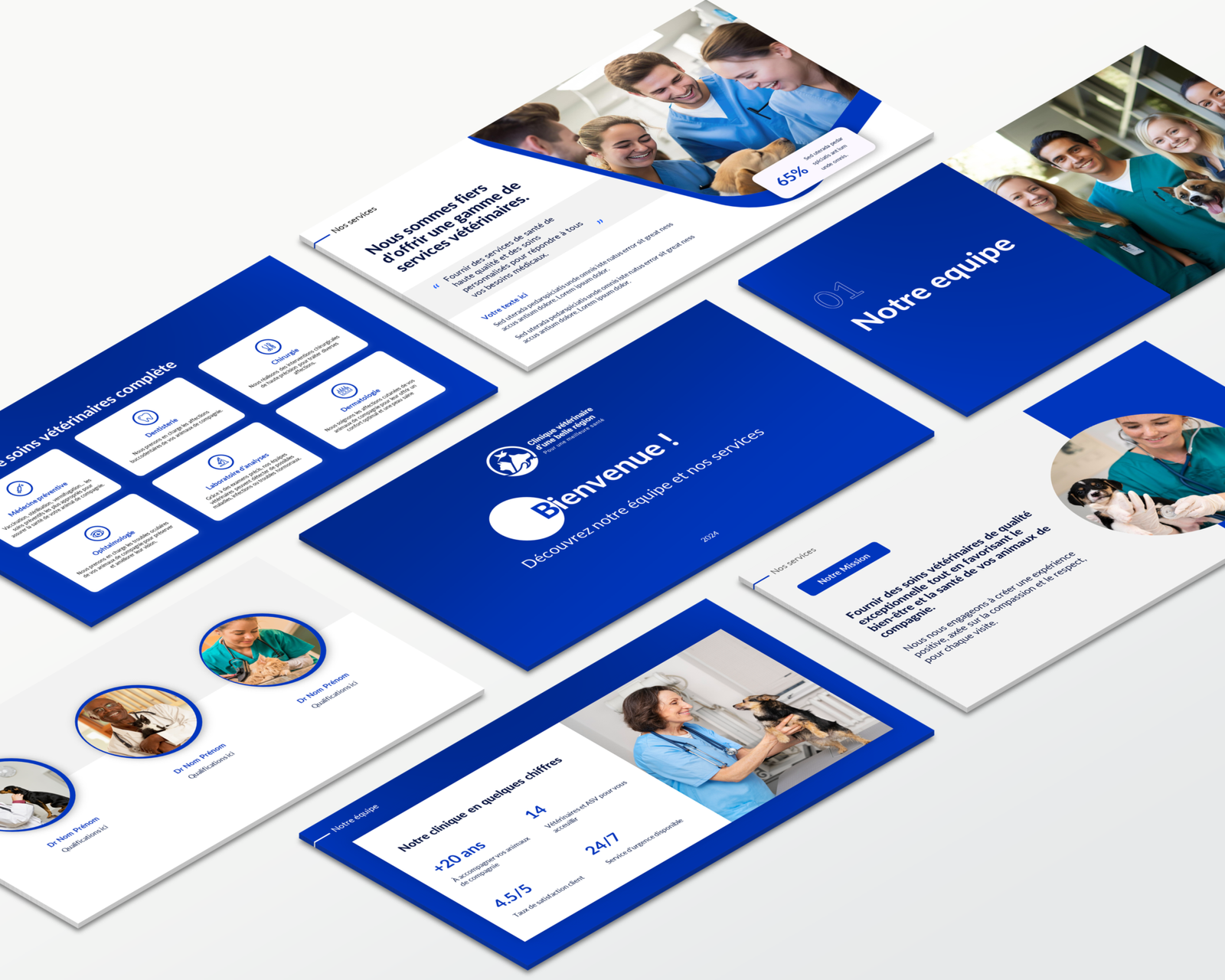 [Template product] Presentation de la clinique mockup.