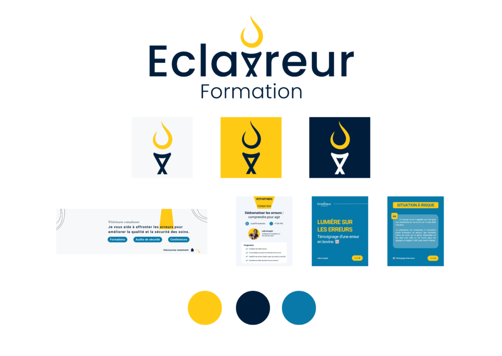 Website - Identite de marque Eclaireur formation