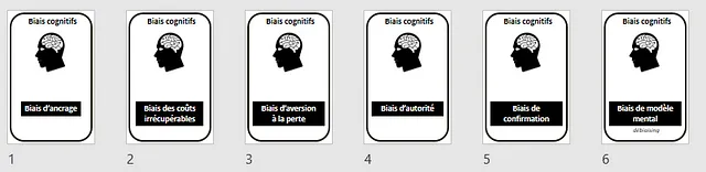 Jeux de cartes biais cognitifs avant