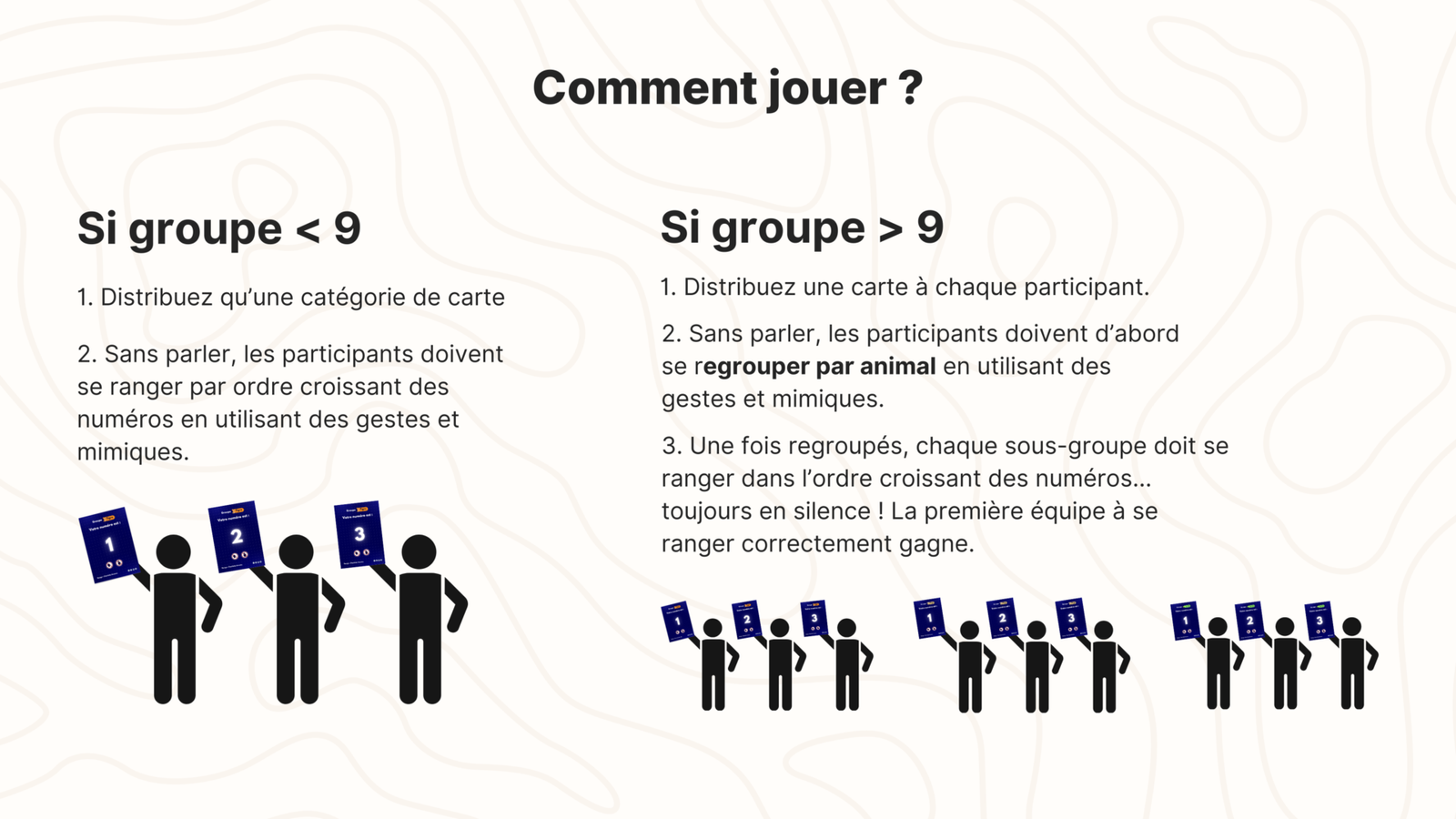 Jeu de cartes "Numéros en silence" – Image 3