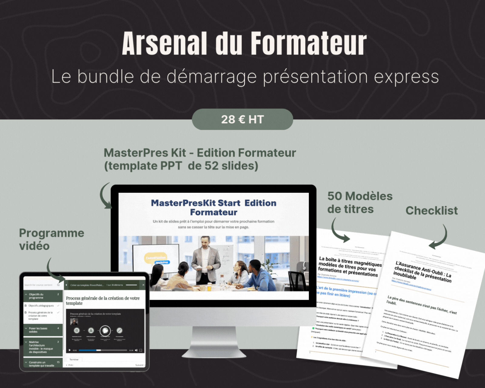 [Bundle] L'Arsenal du Formateur : Le Kit de Démarrage Présentation Express